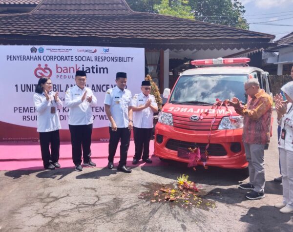 RSUD Ngudi Waluyo Wlingi Blitar Siap Tingkatkan Layanan Kesehatan dengan Tambahan Ambulan CSR