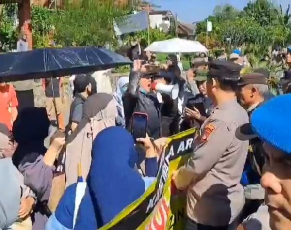 Warga Arcamanik Unjuk Rasa, Tolak Alih Fungsi GSG Jadi Gereja