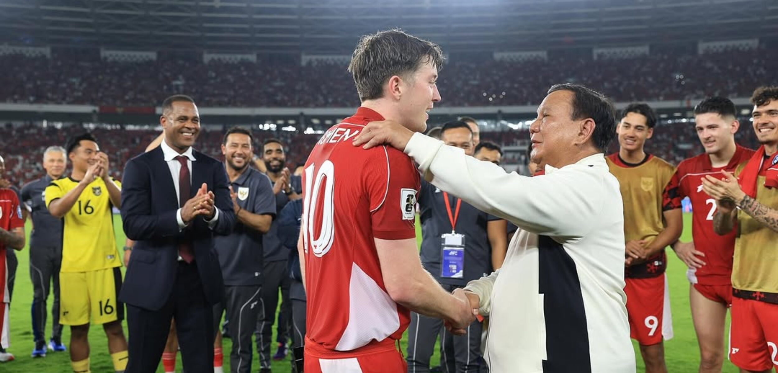 Taklukkan Bahrain 1-0, Presiden Prabowo Apresiasi Timnas Indonesia