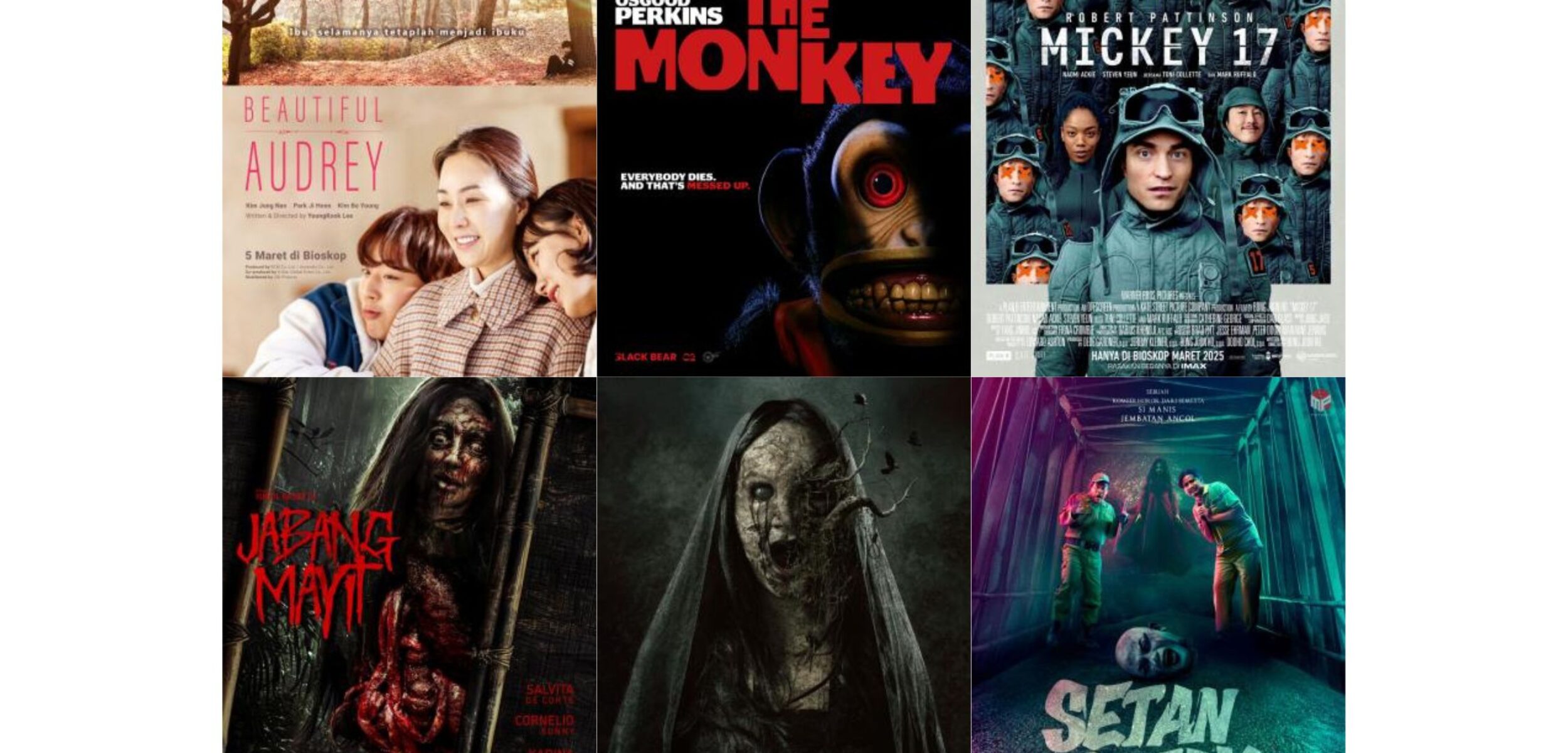 Bioskop CGV Mojokerto 7 Maret 2025, Tayangkan 6 Film Baru Pekan Ini