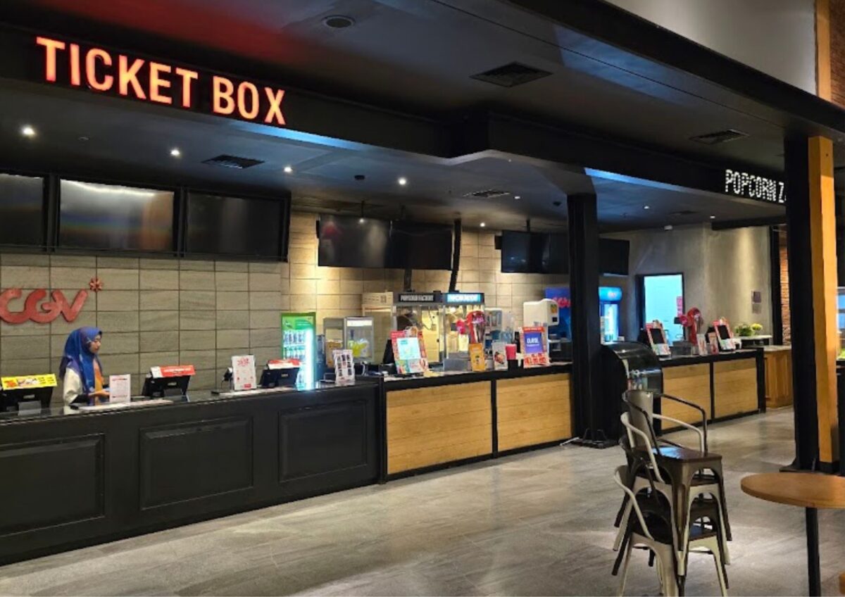 film bioskop CGV Sunrise Mall Mojokerto.