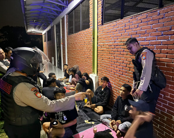 Jamin Ramadan Aman, Polres Mojokerto Kota Siaga Antisipasi Perang Sarung dan Balap Liar