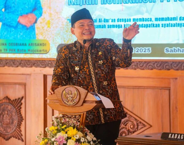 Wakil Wali Kota Mojokerto Buka Tadarus Al Qur’an dan Kajian Ramadan 1446H