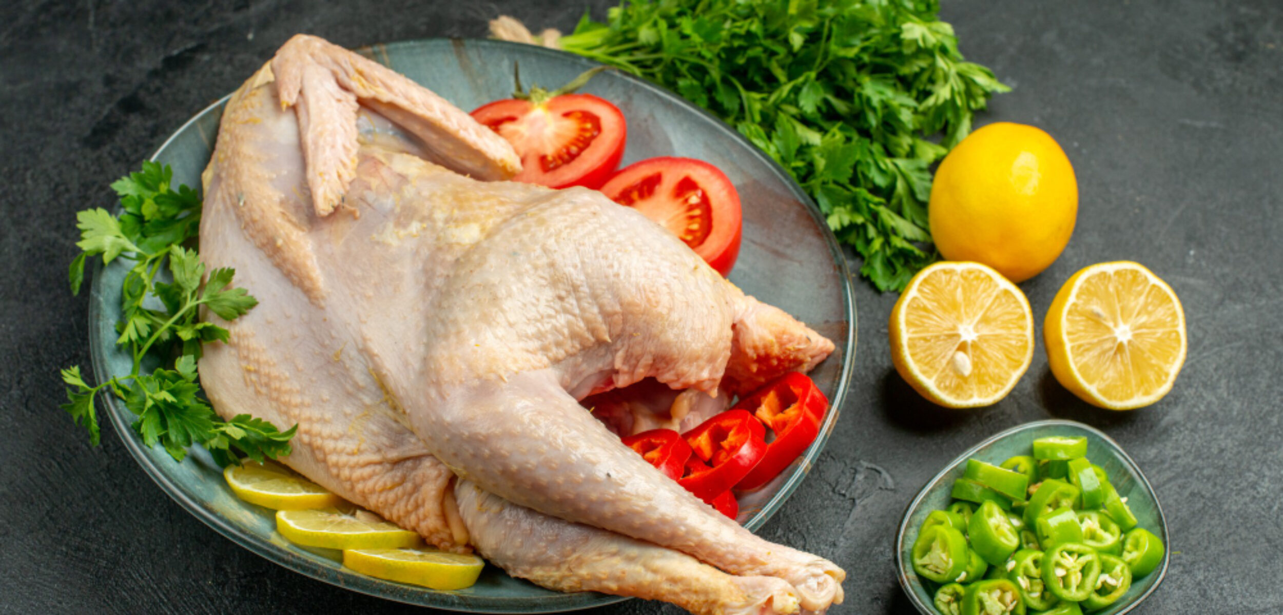 Ilustrasi daging ayam kampung. (Freepik)