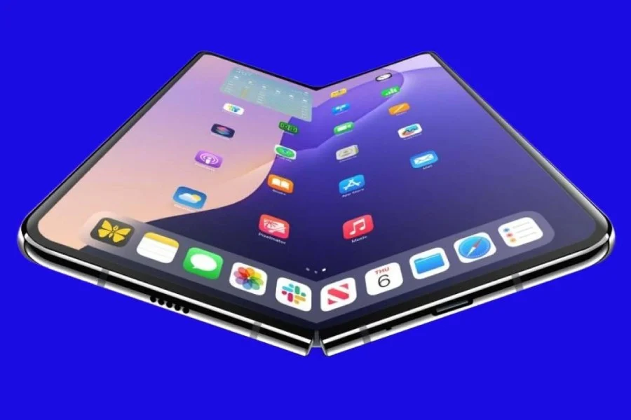 Foldable iPhone render