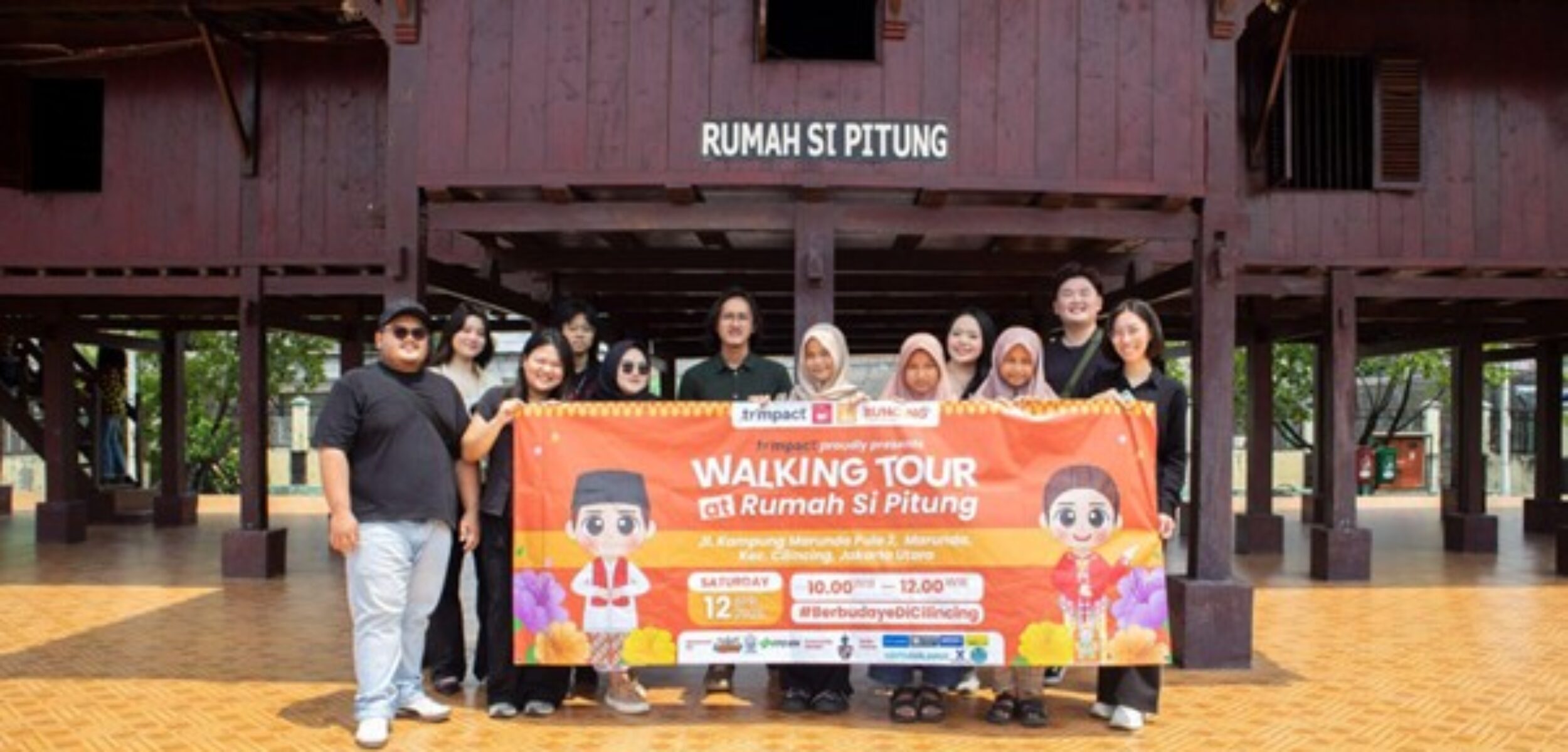 RUNCING Ajak Anak Muda Lestarikan Budaya Betawi lewat Walking Tour di Rumah Si Pitung