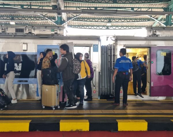 Arus Balik Lebaran, Stasiun Kereta Api di Yogyakarta Terpantau Ramai