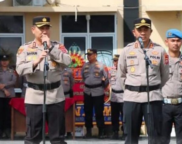 AKBP Purwanto Hari Subekti Resmi Jabat Kapolres Dharmasraya, Suksesi Penuh Makna di Bumi Cati Nan Tigo