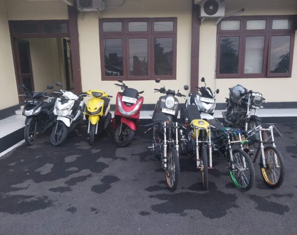 Operasi Balap Liar di Blora, 27 Orang Diamankan Polisi