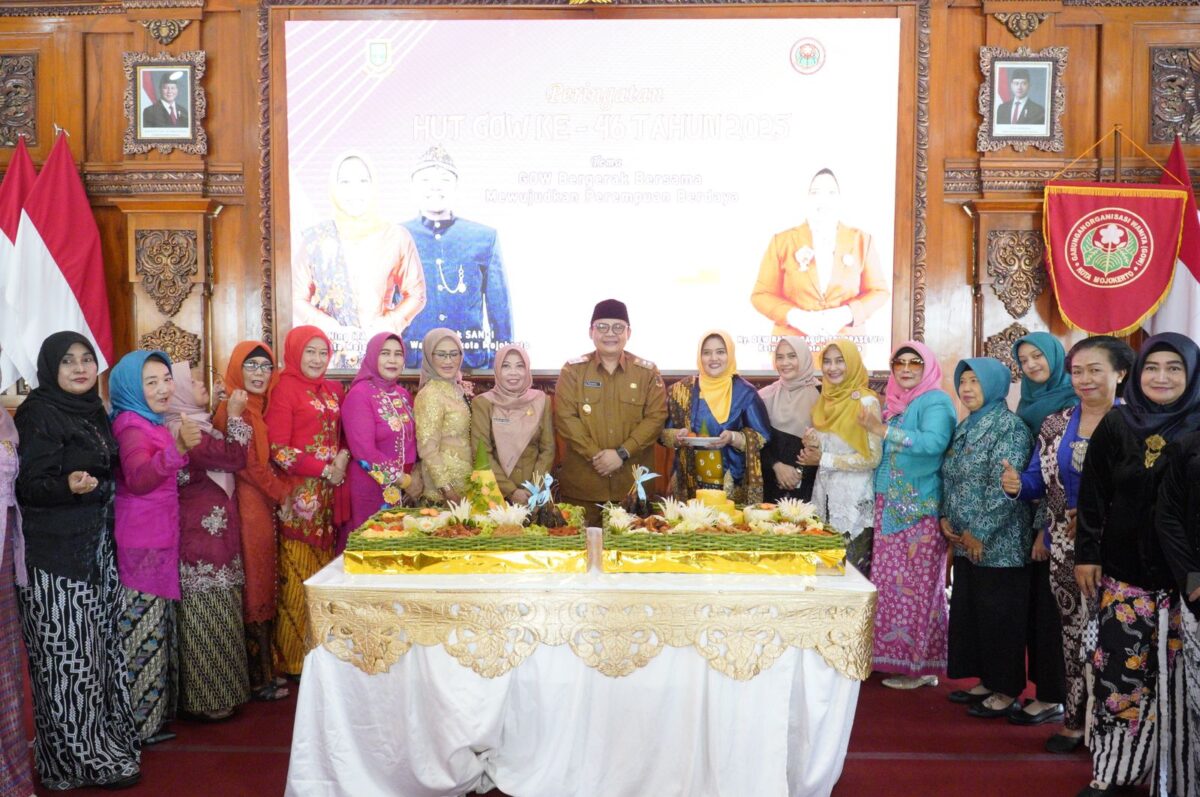 Potret peringatan HUT ke-46 GOW Kota Mojokerto. (Kominfo Kota Mojokerto)