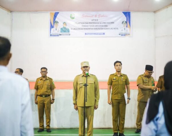 Ini Pesan Bupati Madina kepada 325 CPNS dan 1.261 PPPK yang Baru Dilantik
