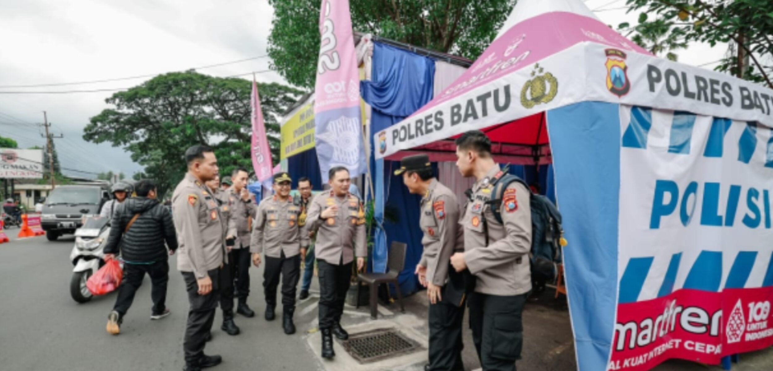 Wakapolda Jatim Tinjau Pos Tim Urai di JTP 3, Pastikan Pengamanan Libur Lebaran