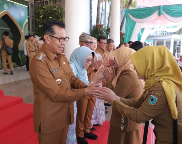 Halal Bihalal di Hari Pertama Kerja Usai Libur Lebaran, Begini Pesan Wali Kota Batu