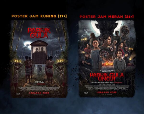 Jadwal Tayang Film Pabrik Gula dan Versi Uncut di Bioskop Mojokerto, 3 April 2025
