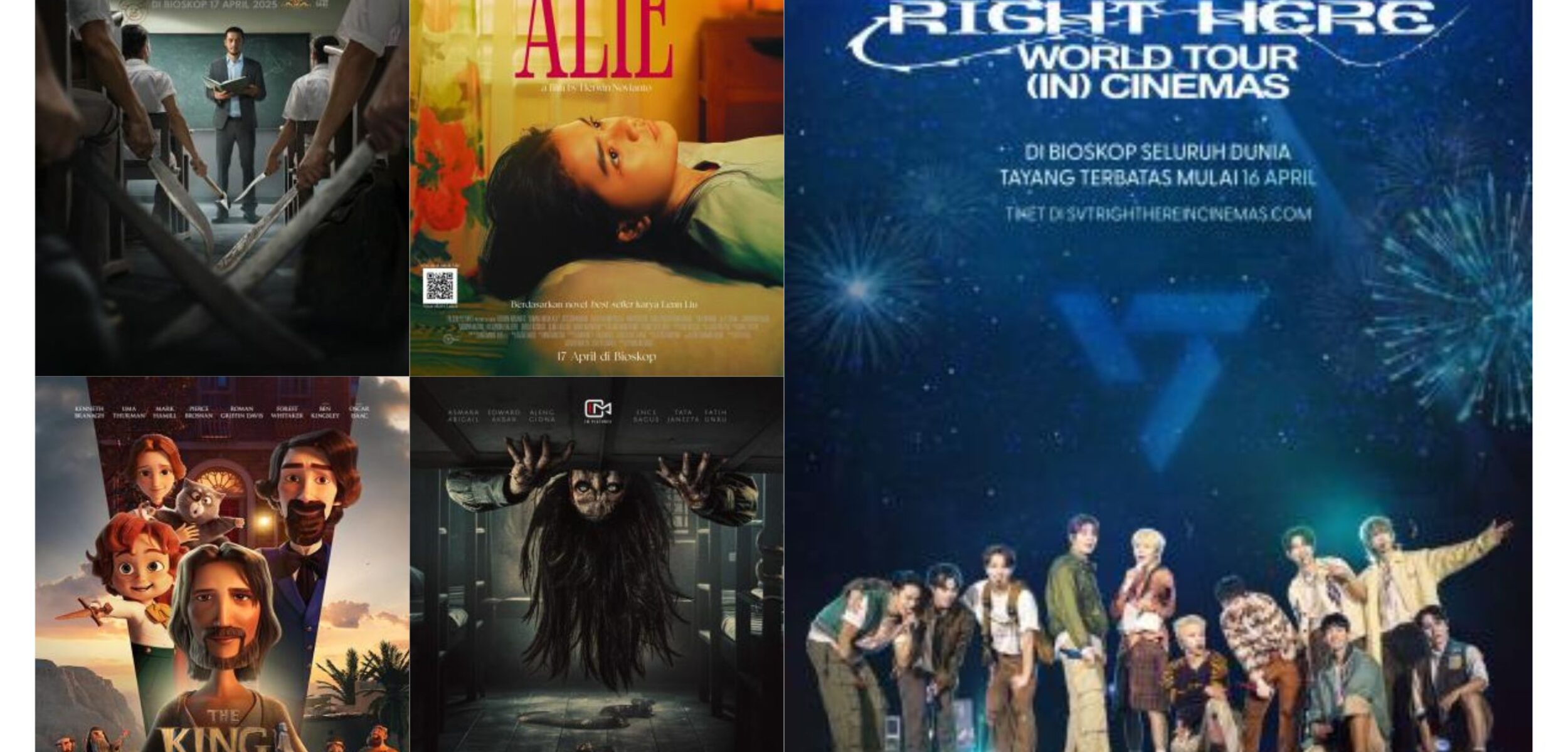 5 Film Baru Tayang di Bioskop Mojokerto Hari Ini, 19 April 2025