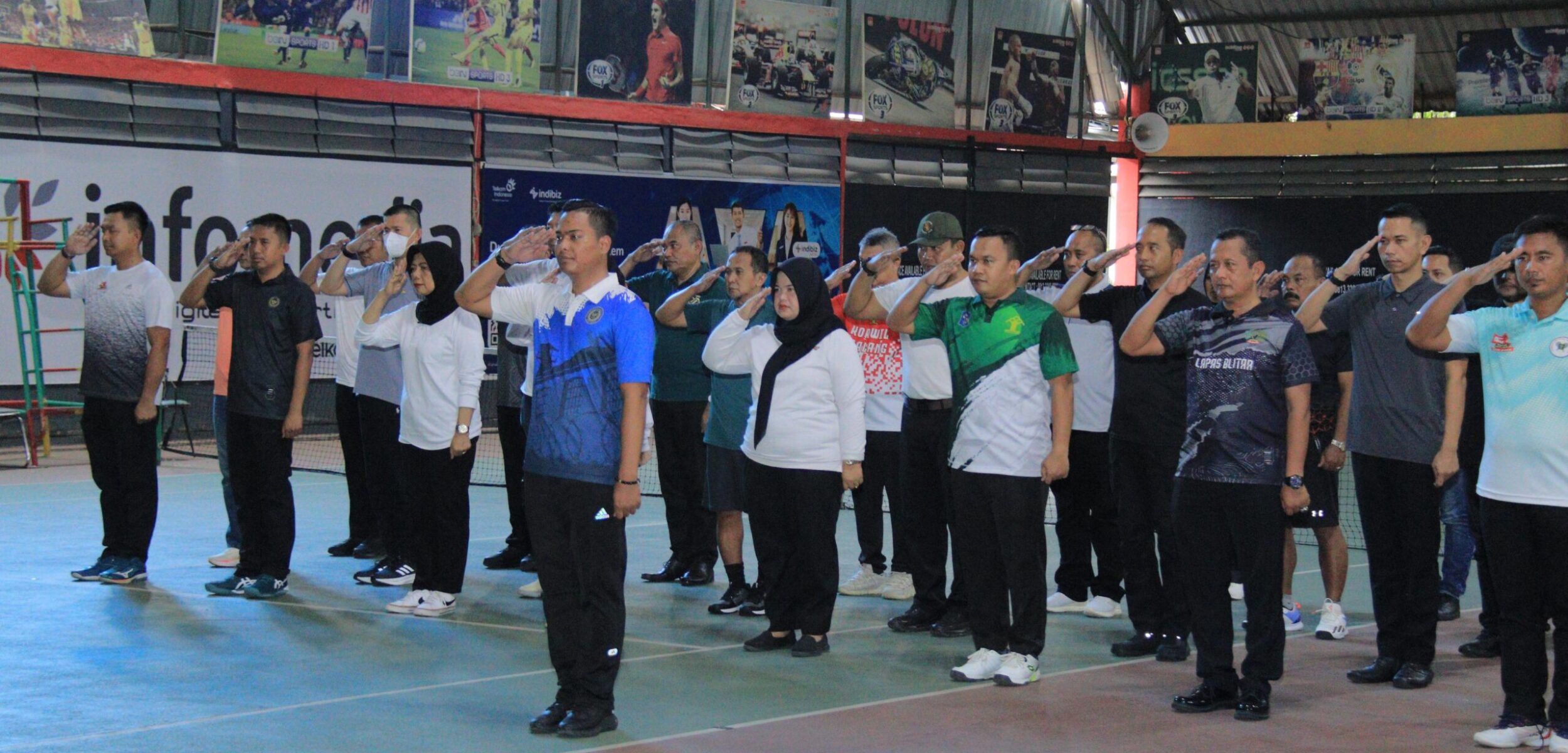 Kalapas Mojokerto Hadiri Pembukaan Porseni Warga Binaan se-Kanwil Kemenkumham Jatim