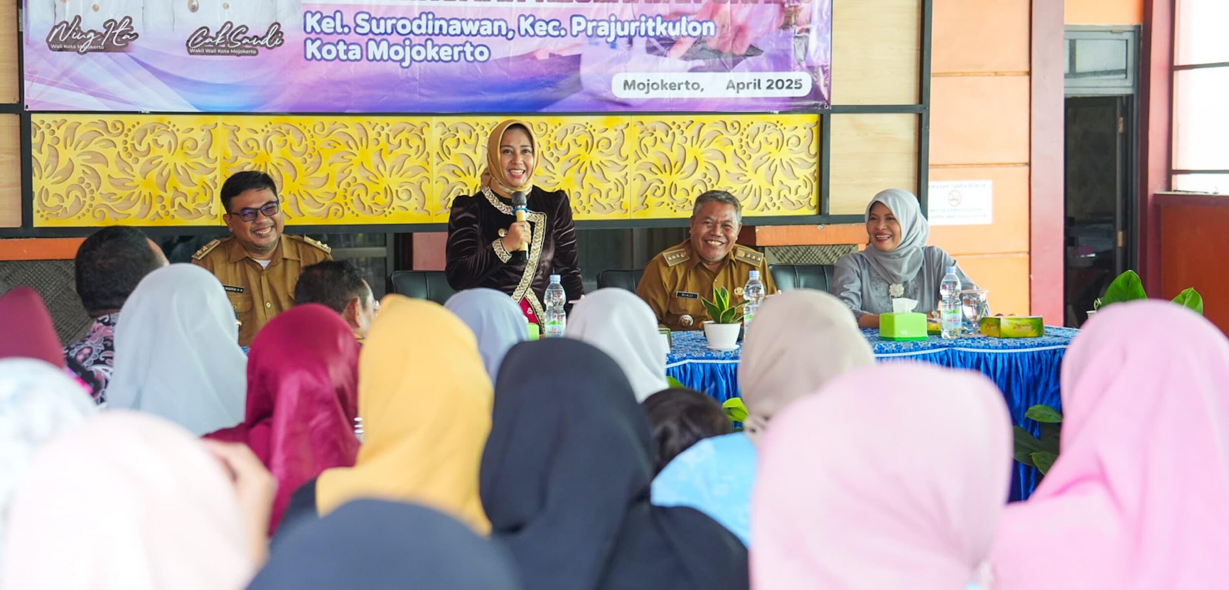 Program Quick Win 100 Hari Kerja, Ning Ita–Cak Sandi Targetkan 25% Warga Kota Mojokerto Akses PKG