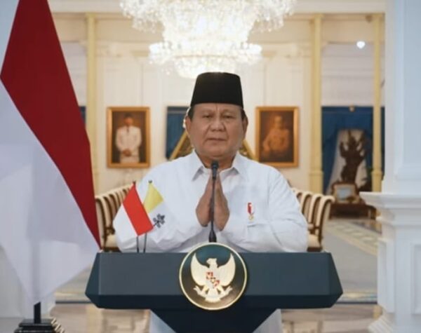 Prabowo Kenang Sosok Paus Fransiskus