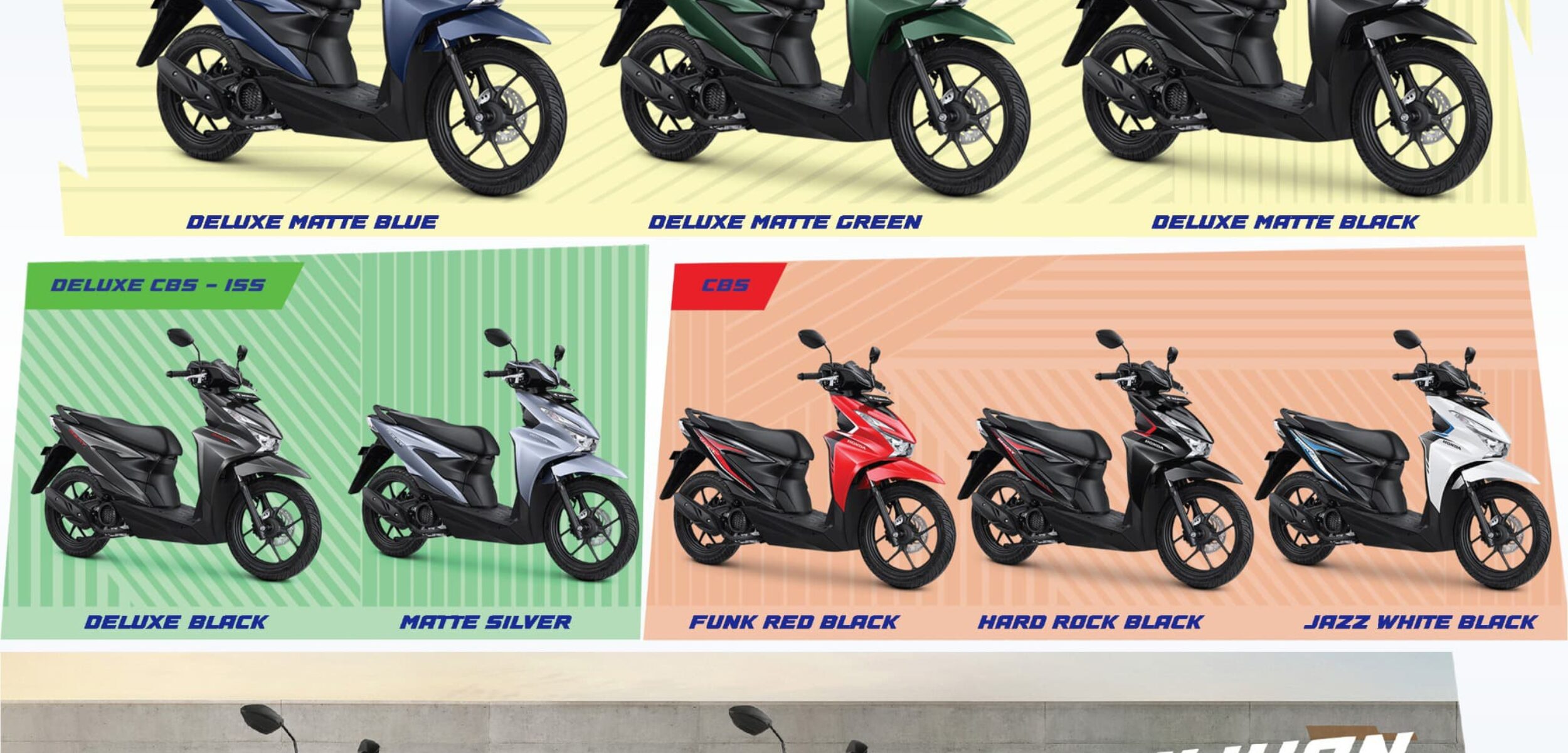 Cakepnya 10 Pilihan Warna Beat di Tirta Sejahtera Motor Krian, Stylish dan Elegan