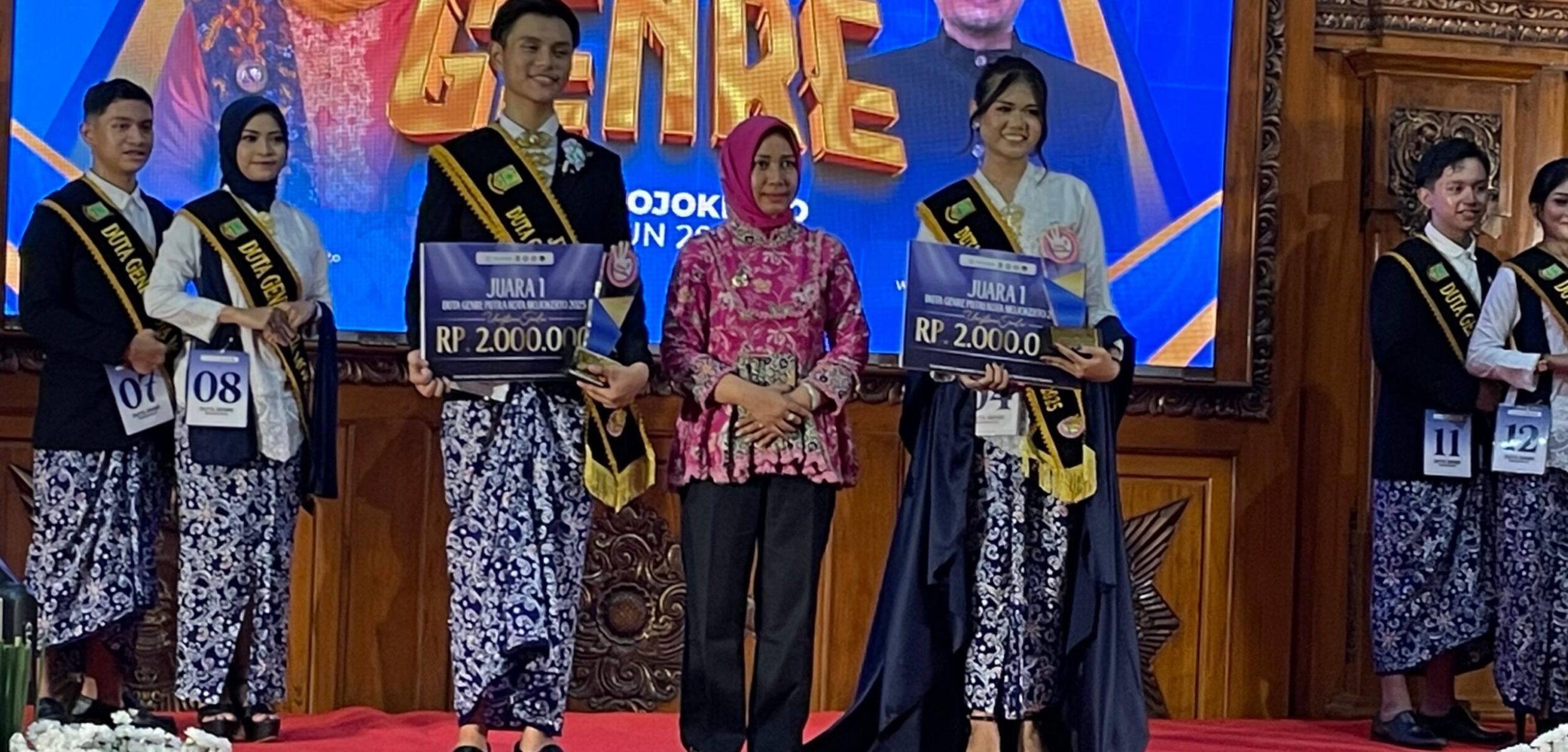 Duta GenRe Kota Mojokerto 2025 Resmi Dinobatkan, Siap Jadi Motivator Remaja Hadapi Tantangan Digital