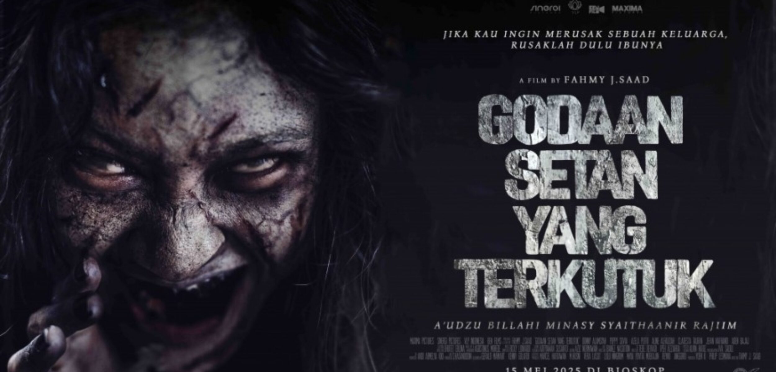 Film Godaan Setan yang Terkutuk, Teror Gaib Uji Keimanan Keluarga Ustaz