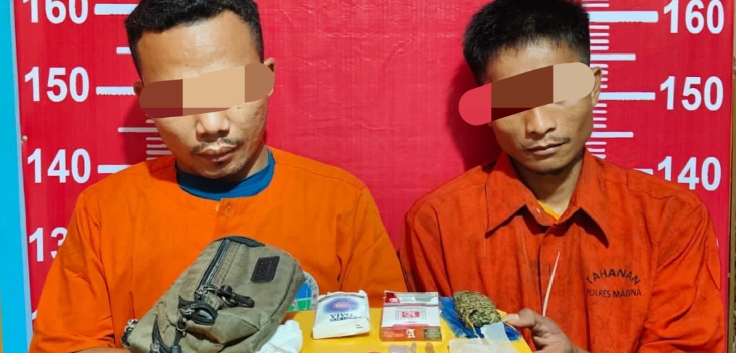 Dua Residivis Narkoba Ditangkap Polres Madina di Kelurahan Sipolu-polu