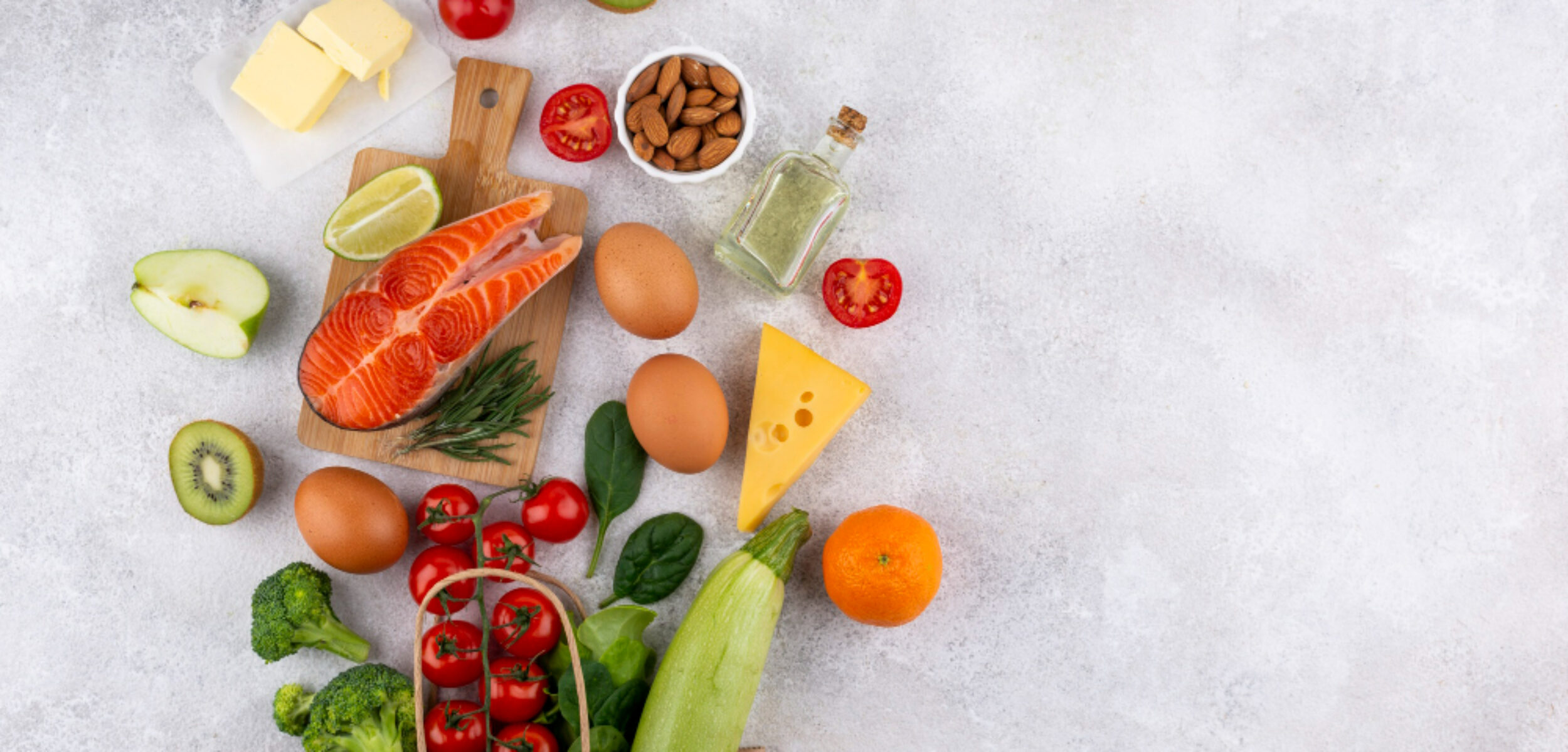 Ilustrasi bahan pokok. (Freepik)