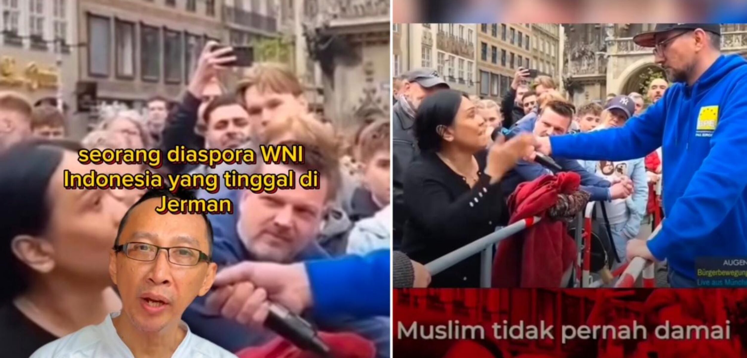 Kolase tangkapan layar di akun instagram @permadiaktivis2