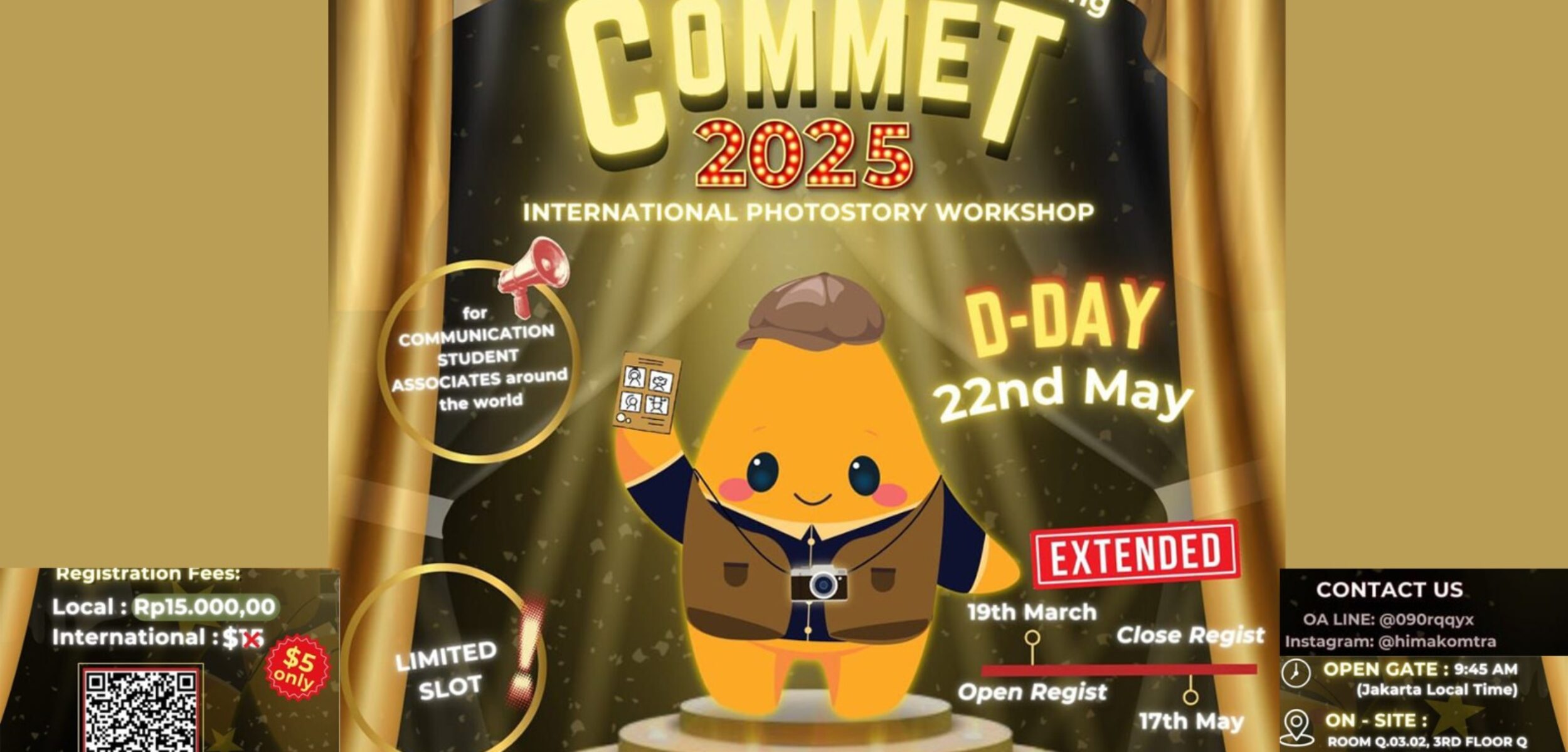 COMMET 2025,Capturing Unity in Photostory: Hidupkan Gambar dengan Cerita dan Rasa