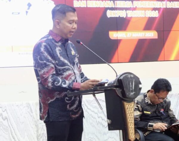 DPRD Kabupaten Dharmasraya Hadiri Acara Penyusunan RPJMD dan RKPD
