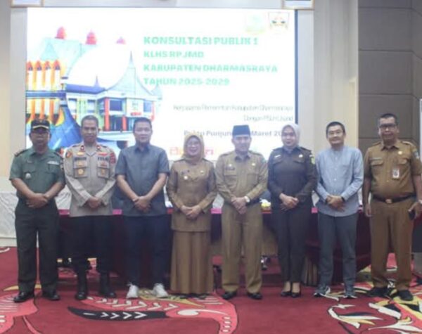 Ketua DPRD Kabupaten Dharmasraya Hadiri Konsultasi Publik KLHS RPJMD Tahun 2025-2030