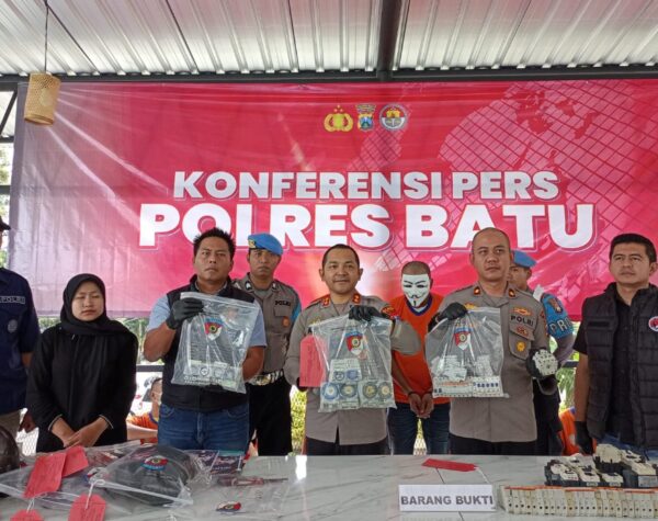 Viral di Medsos, Pelaku Pencurian Komponen Instalasi Listrik PJU di Kota Batu Berhasil Ditangkap Polisi