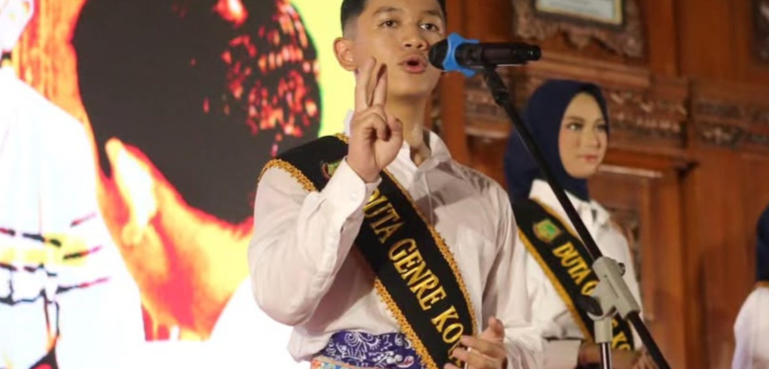 Raden Raka, Finalis Duta GenRe Kota Mojokerto 2025 dengan Semangat Bela Diri dan Berbagi