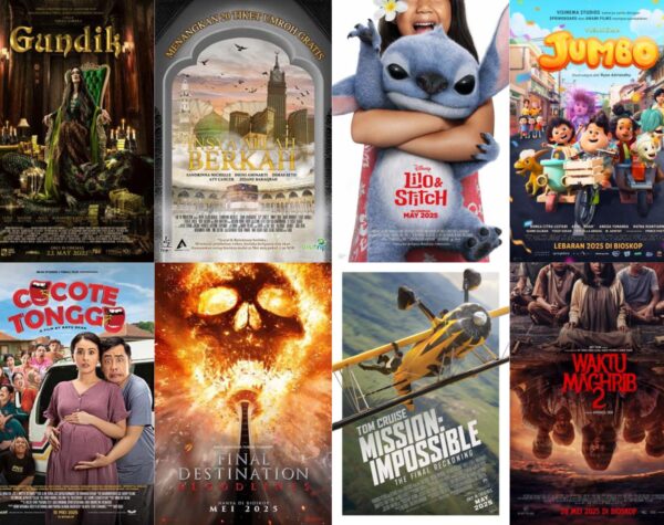 8 Film Tayang di Bioskop Mojokerto Hari Ini, 24 Mei 2025