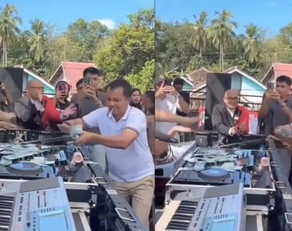Viral Aksi Sawer DJ di Acara Keluarga, Begini Klarifikasi Anggota DPRD Lampung Utara