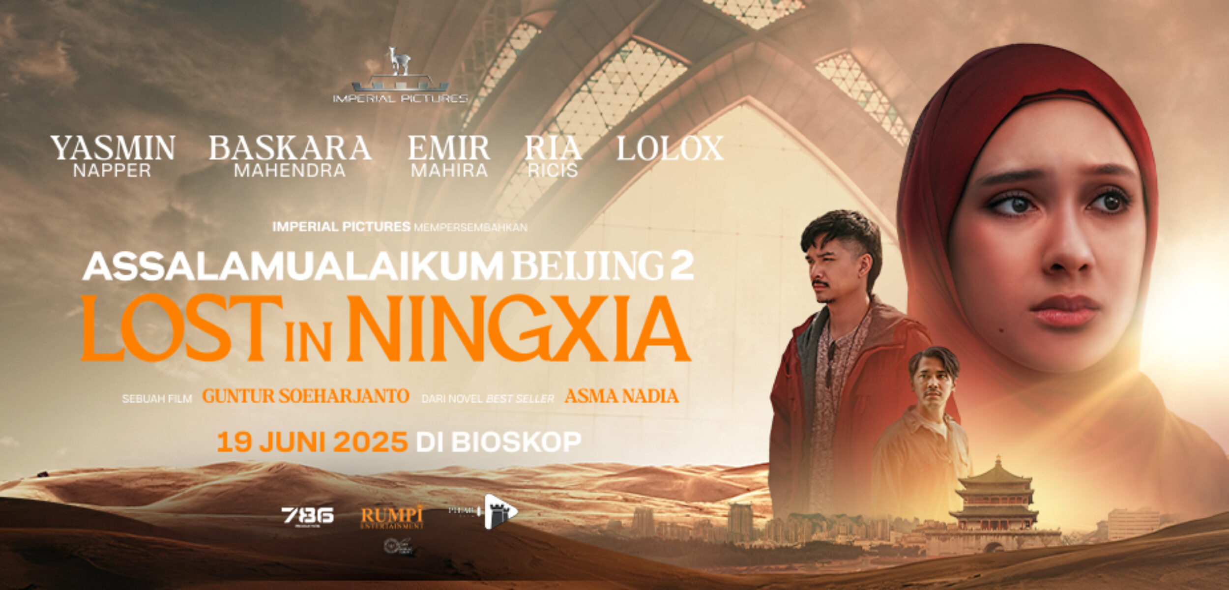 Sinopsis Film Assalamualaikum Beijing 2: Lost in Ningxia, Perjalanan Cinta dan Iman yang Teruji