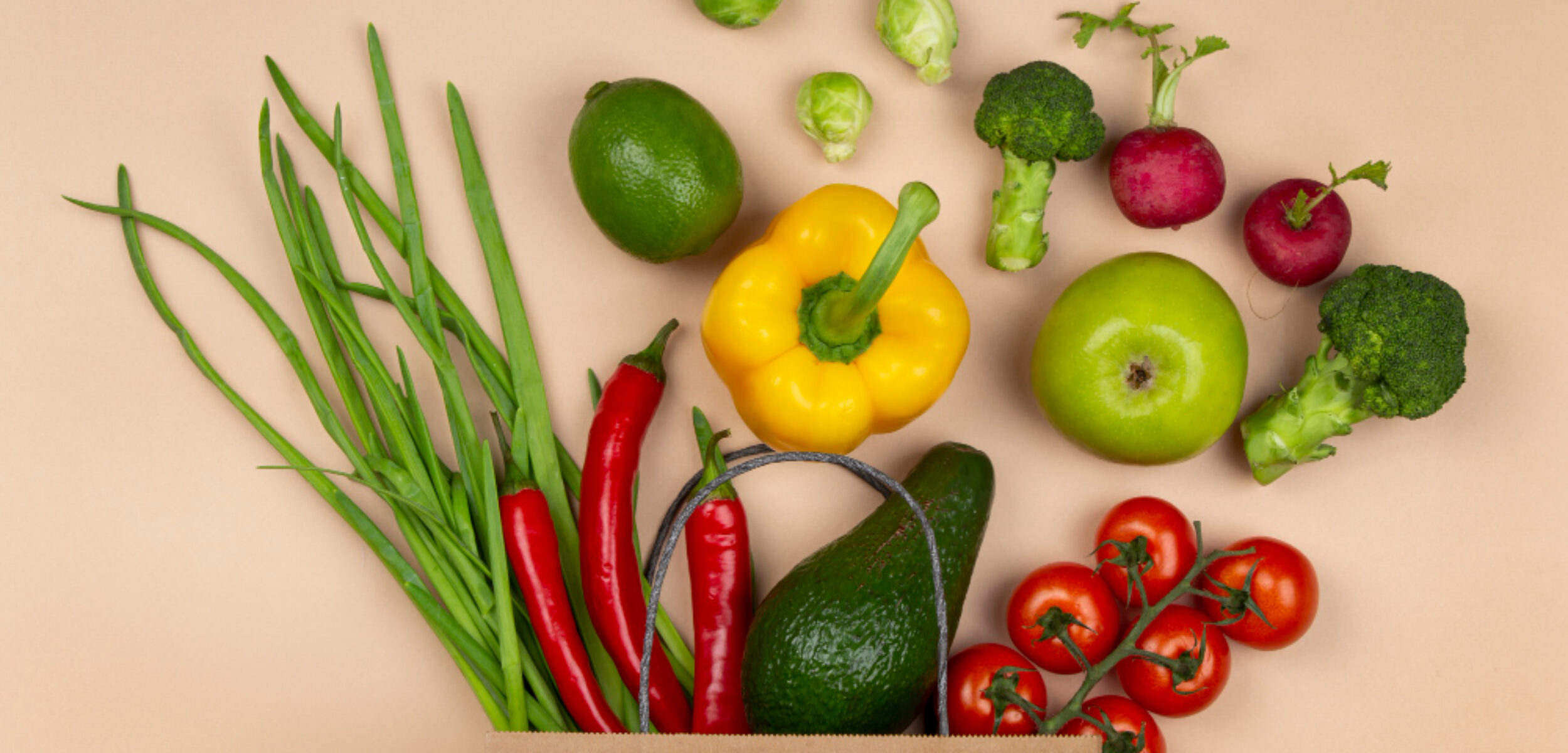 Ilustrasi bahan pokok. (Freepik)