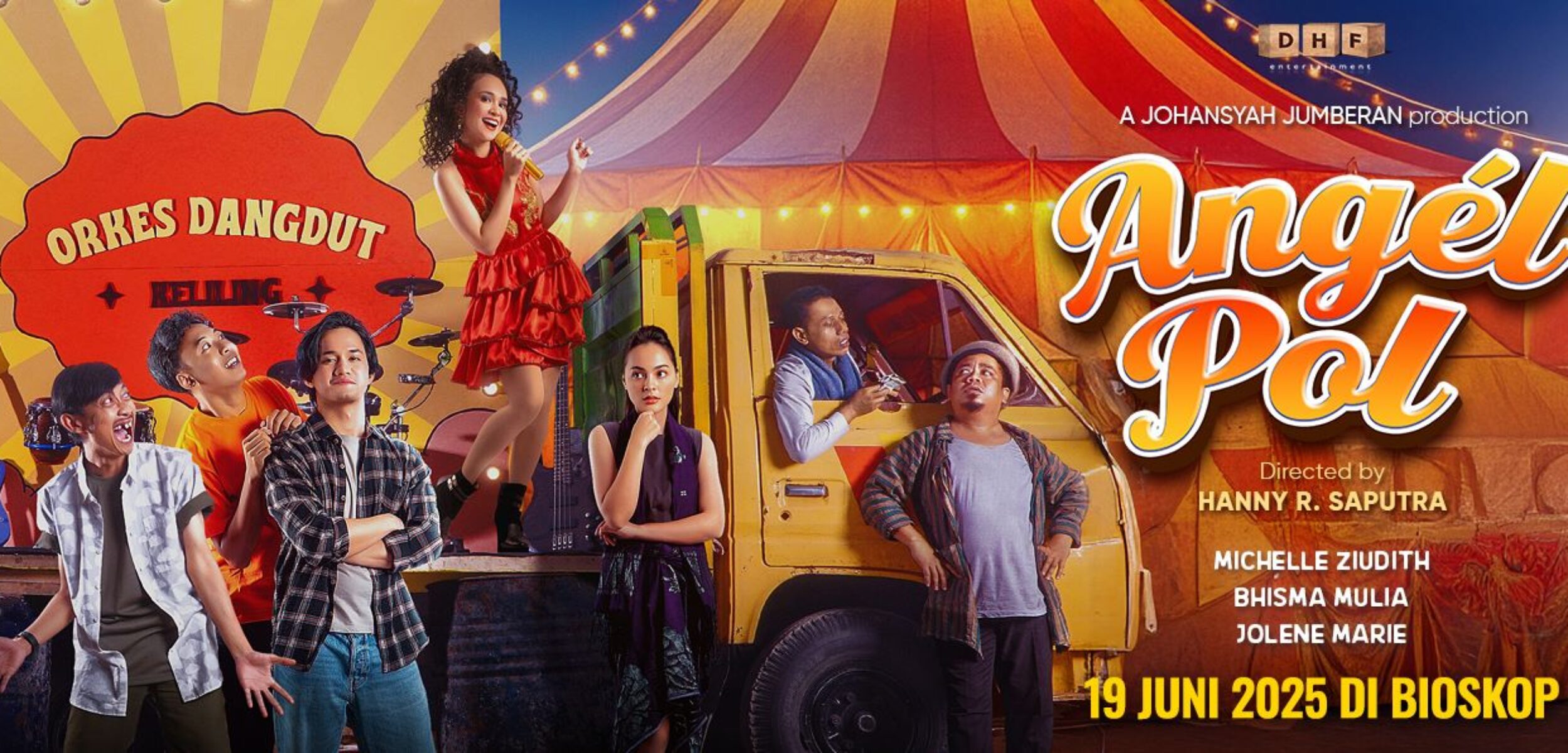 Sinopsis Film Angel Pol, Michelle Ziudith Jadi Biduan Dangdut