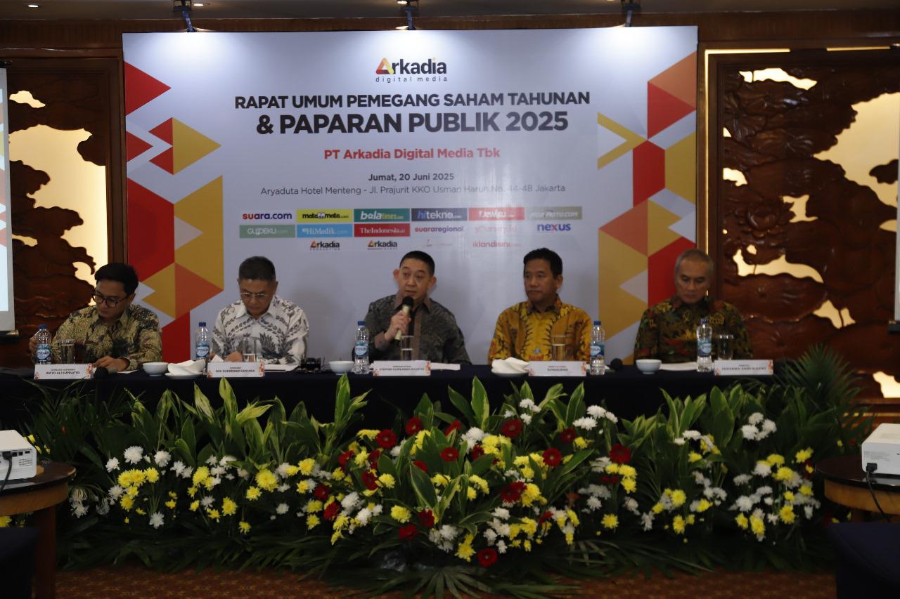 Komisaris Utama PT Arkadia Digital Media Tbk, Stephen Kurniawan Sulistyo (Dok. Suara.com untuk Kabarterdepan.com)