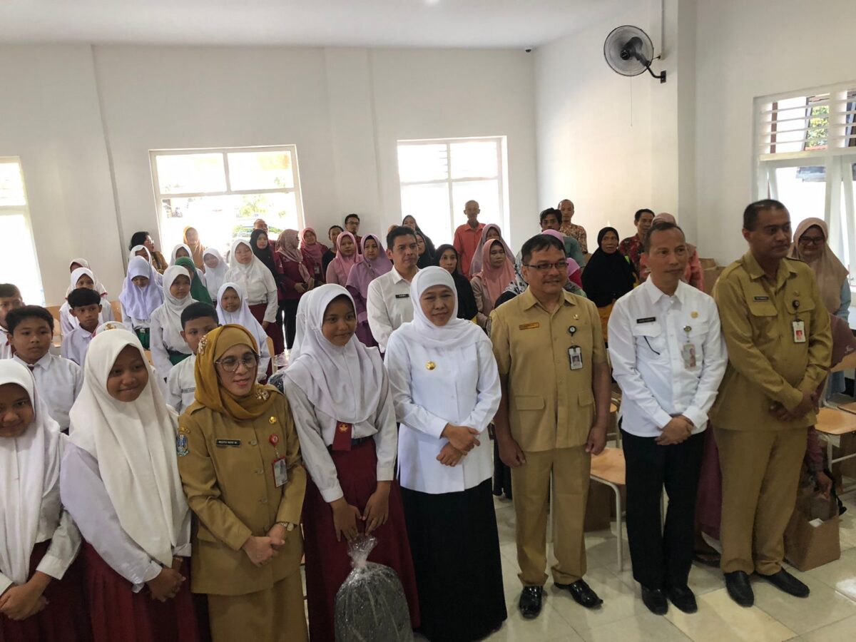 Jelang Tahun Ajaran Baru, Gubernur Khofifah Tinjau Kesiapan Sekolah Rakyat di Mojokerto, Senin (30/6/2025) (Redaksi / Kabarterdepan.com)