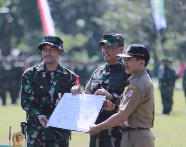 Kasdam V Brawijaya Apresiasi Pemkab Jember Bersinegi dalam TMMD 124