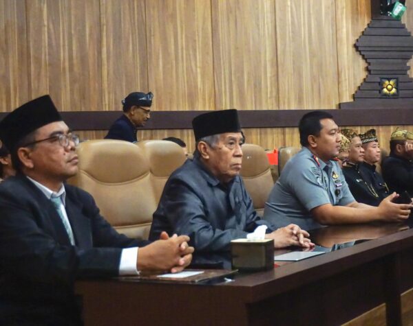 HUT Ke-107 Kota Mojokerto, Kalapas Rudi Hadiri Rapat Paripurna DPRD