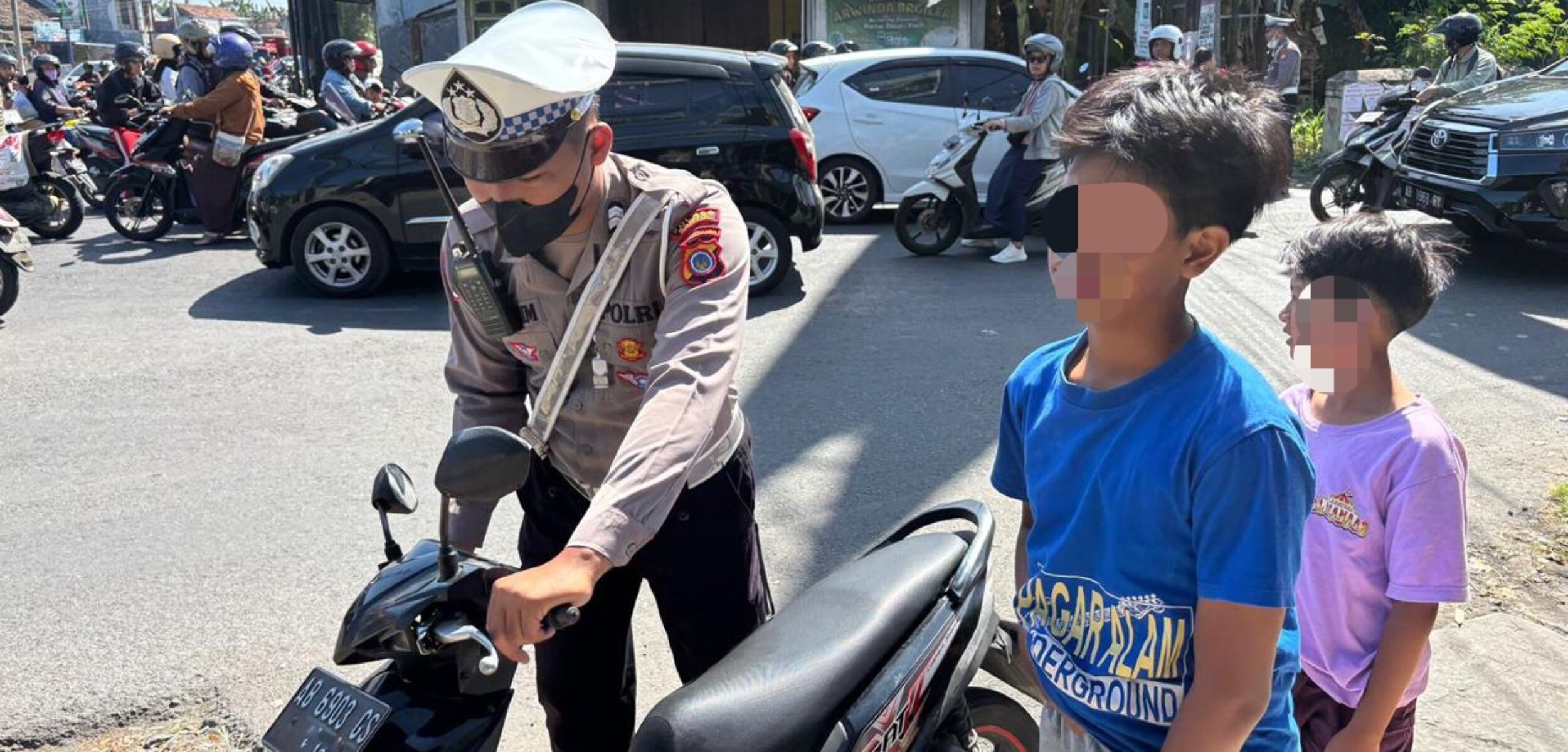 Sepekan Operasi Patuh Progo 2025, Polres Bantul Razia 1,8 Ribu Pengendara Motor yang Melanggar