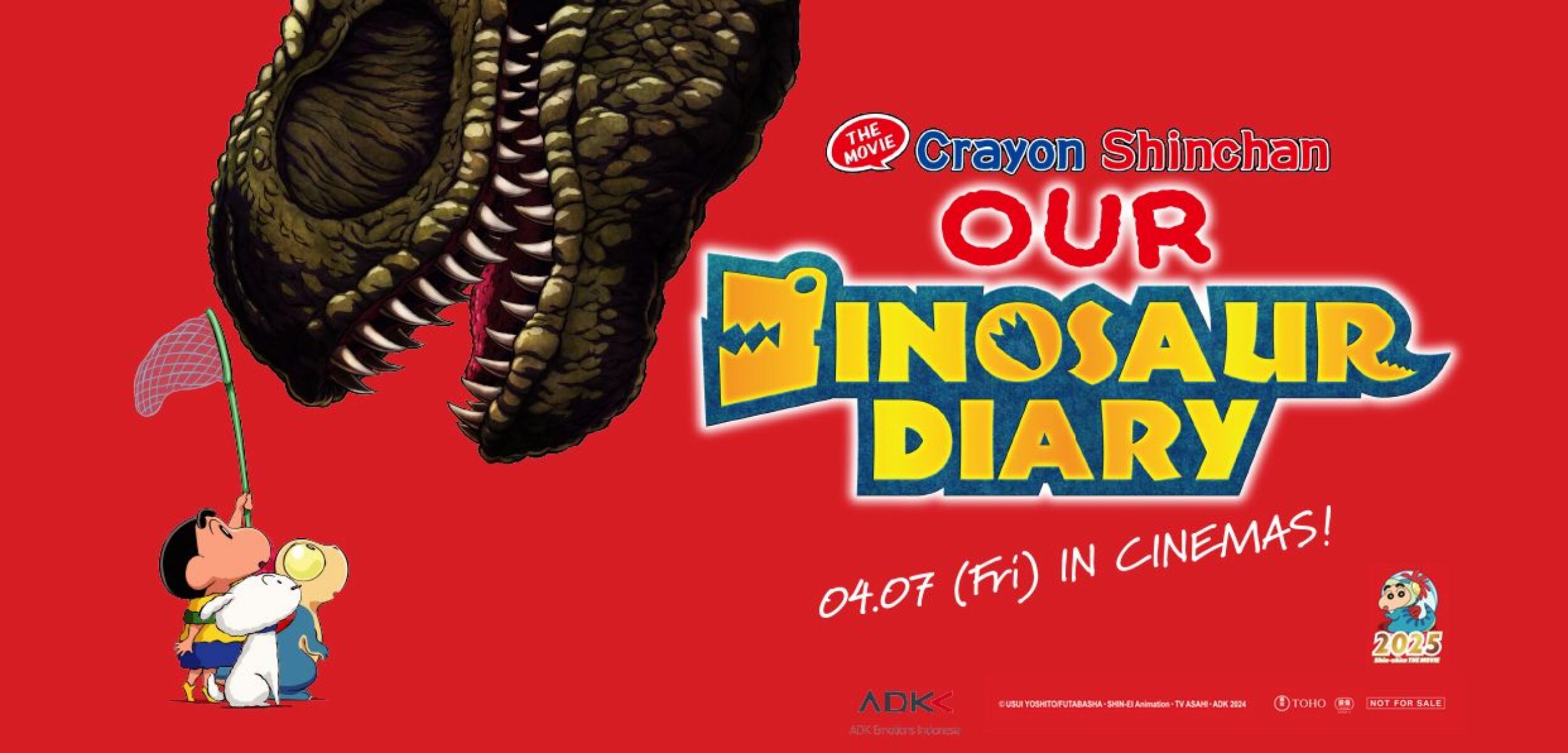 Sinopsis Crayon Shinchan The Movie: Our Dinosaur Diary, Petualangan di Taman Dinosaurus