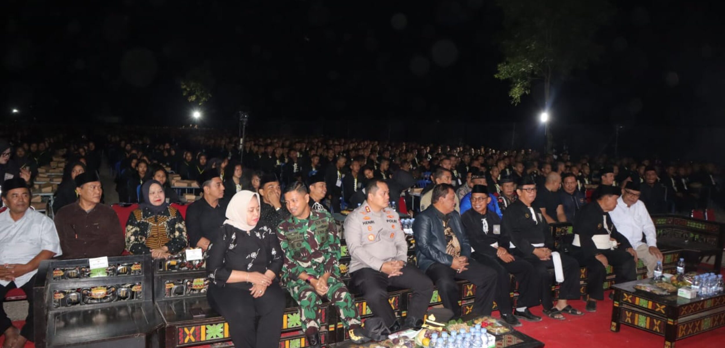 Pengamanan Pengesahan PSHT Berjalan Kondusif, Kapolres Nganjuk Apresiasi Seluruh Pihak