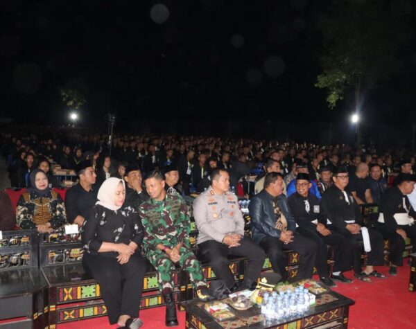 Pengamanan Pengesahan PSHT Berjalan Kondusif, Kapolres Nganjuk Apresiasi Seluruh Pihak