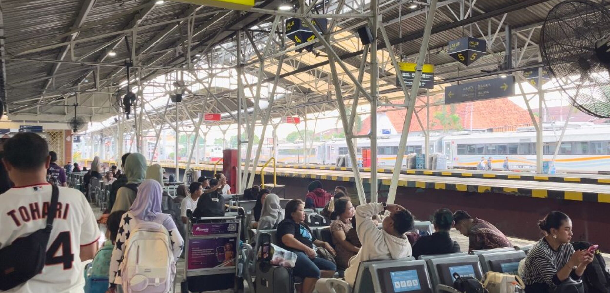 Puncak Libur Sekolah, Volume Penumpang Kereta Api Yogyakarta Meningkat