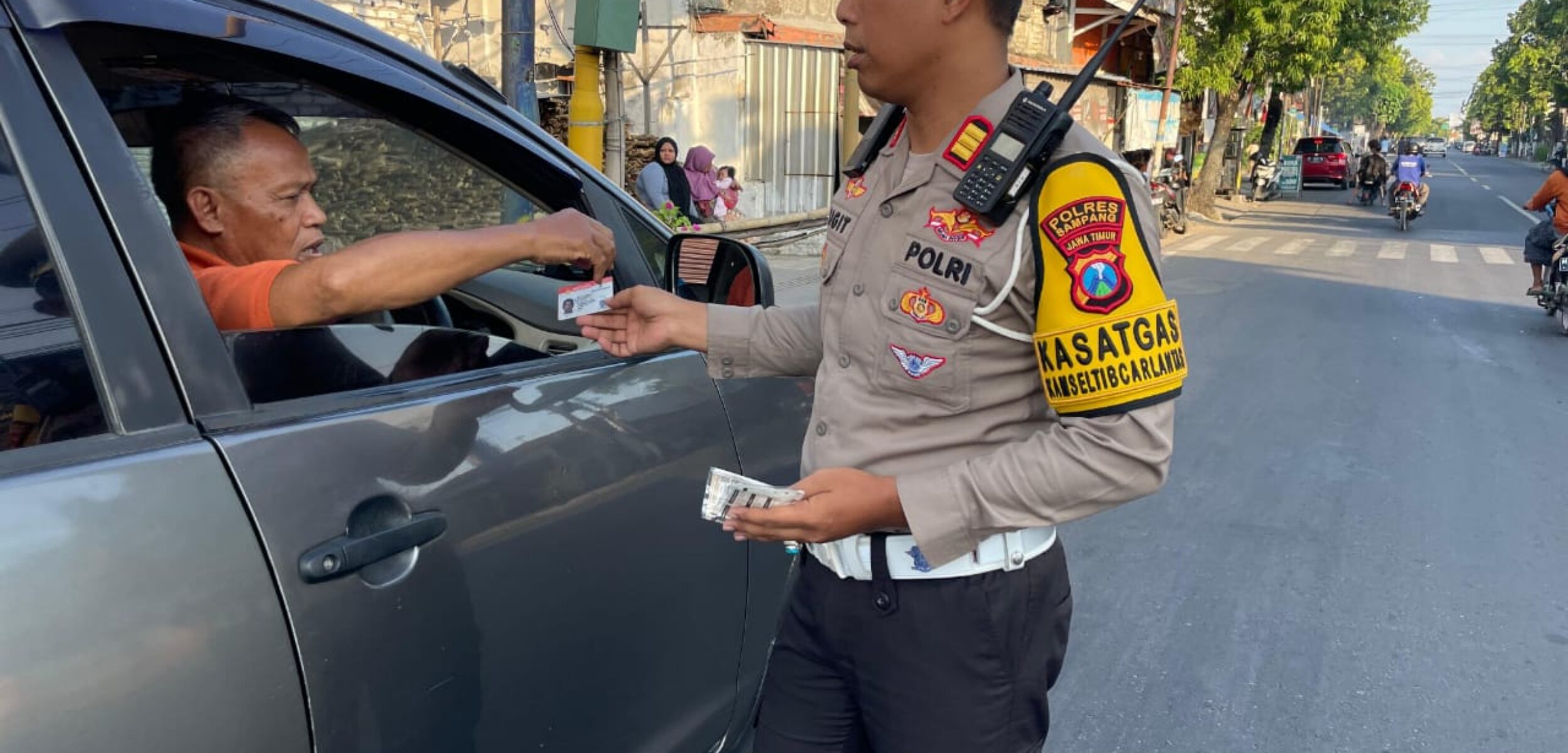 Satlantas Polres Sampang Tindak 89 Pelanggar dalam Operasi Patuh Semeru 2025