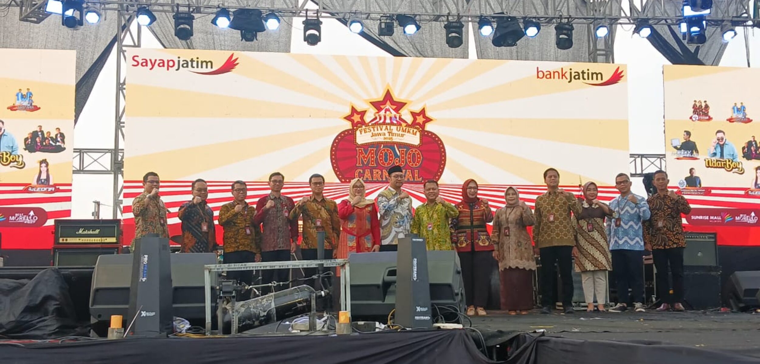 Wakil Bupati Mojokerto Resmikan Mojo Carnival Bank Jatim, Dukung UMKM dan Hiburan Warga