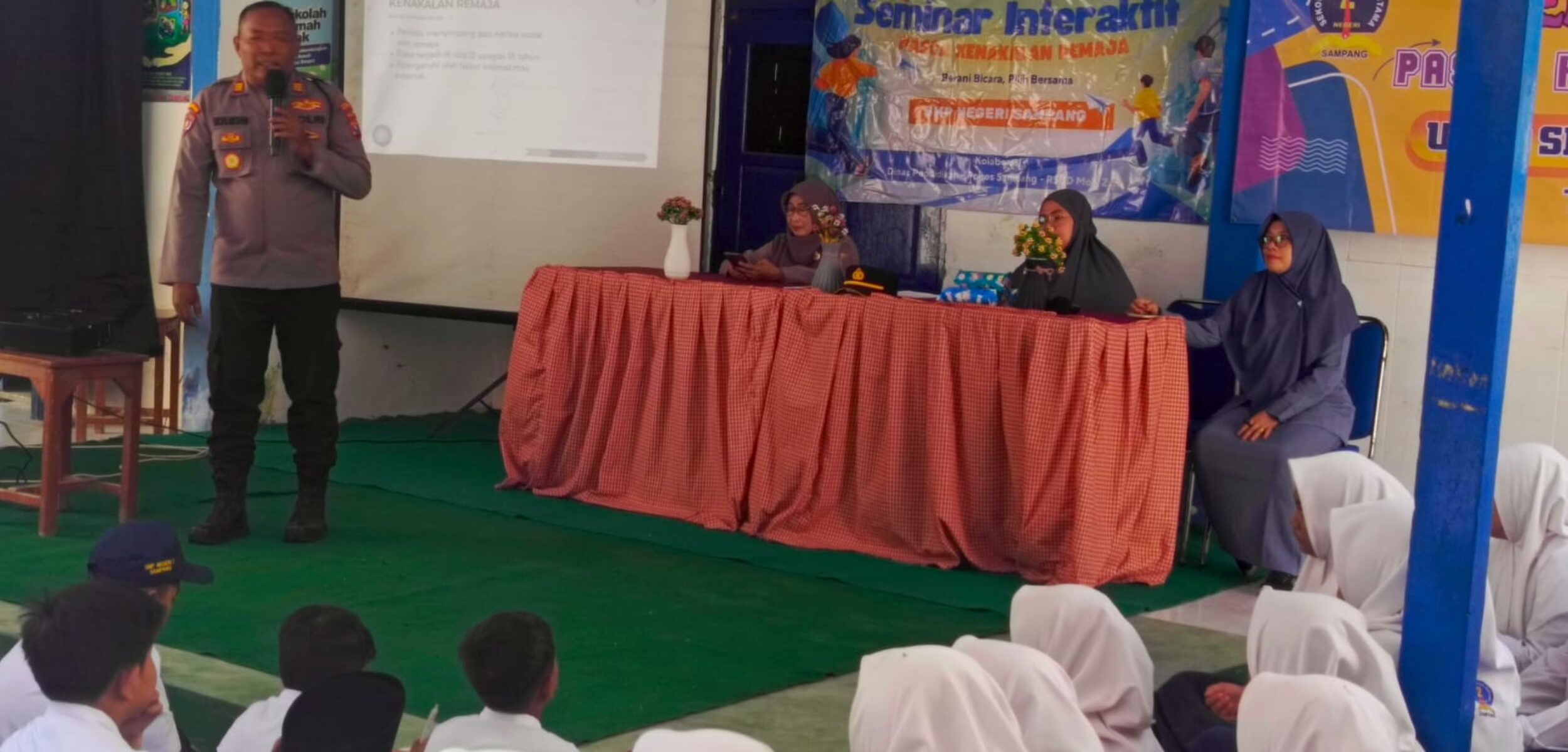 Penyuluhan di SMPN 2 Sampang Tekankan Peran Psikologi Anak dan Pentingnya Disiplin Pendidikan